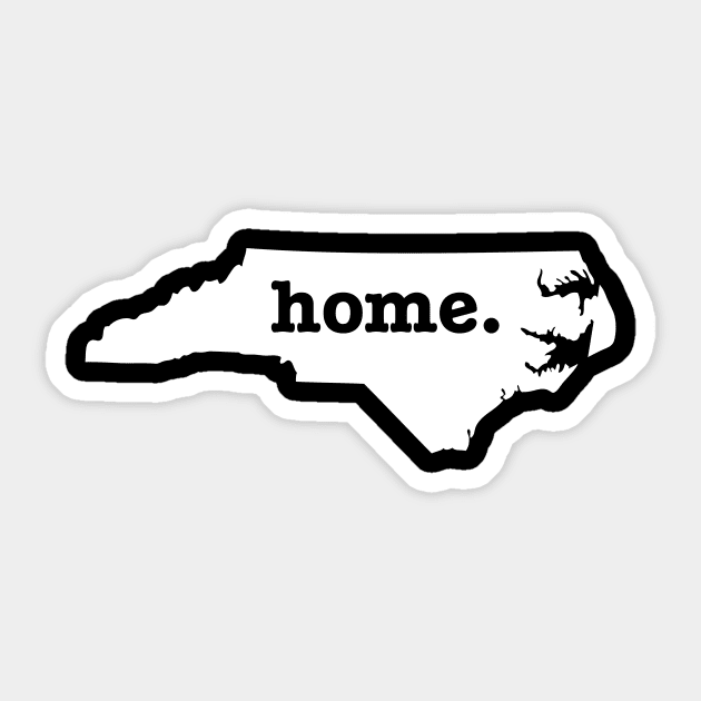 North Carolina Home Sticker by myoungncsu